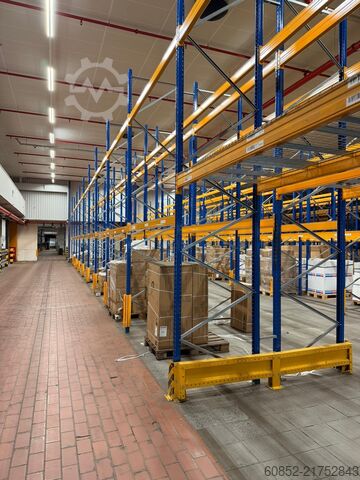 Estanterías para palets de alta resistencia 14 lfm Jungheinrich MPB Palettenregale H: 500cm, Fachlast: 2100 kg