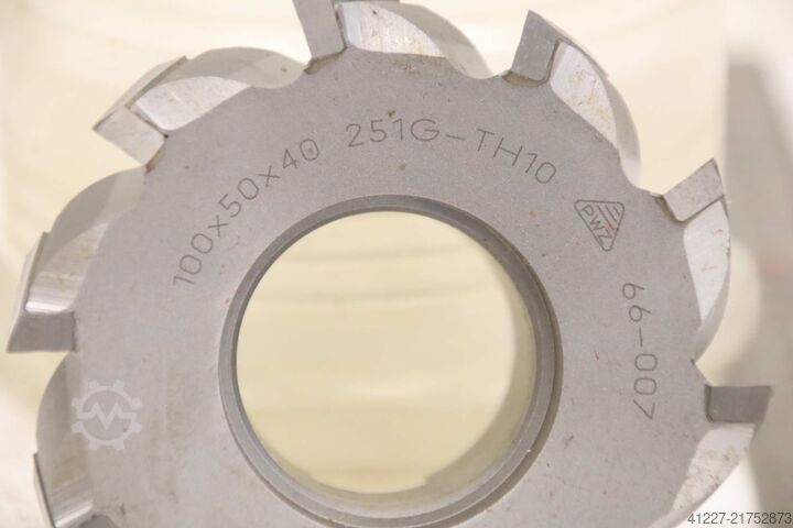 Fresa de topo cilíndrica PWZ 100x50x40  251G-TH10  66-007
