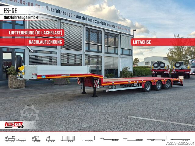 Lavt bygger sættevogn FAYMONVILLE MAX Trailer MAX100 Semi-Tieflader