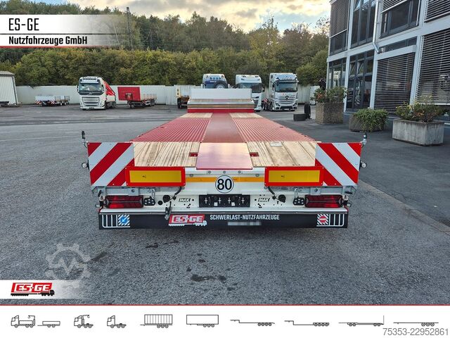 Lavt bygger sættevogn FAYMONVILLE MAX Trailer MAX100 Semi-Tieflader