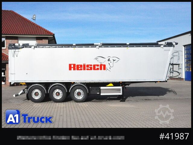 Tippsemitrailer REISCH RHKS, Alu  50m³, Lift Kombitüren, 2x sofort.