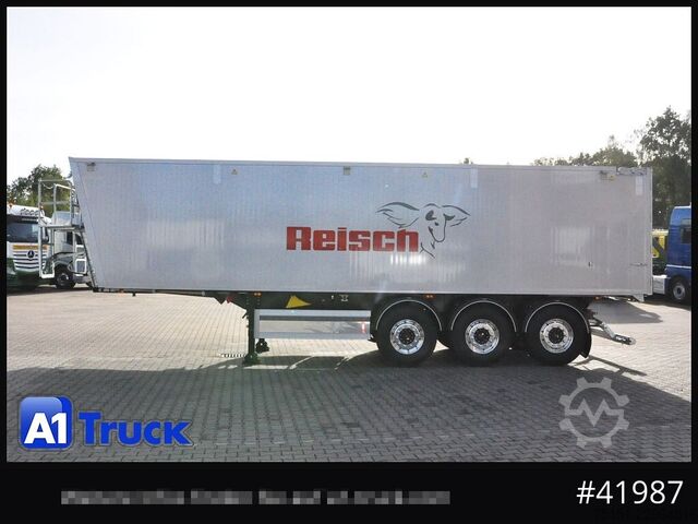 Tippsemitrailer REISCH RHKS, Alu  50m³, Lift Kombitüren, 2x sofort.