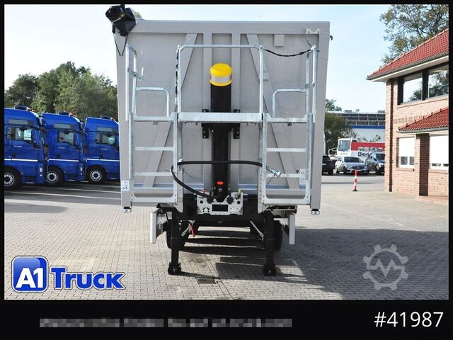 Tippsemitrailer REISCH RHKS, Alu  50m³, Lift Kombitüren, 2x sofort.