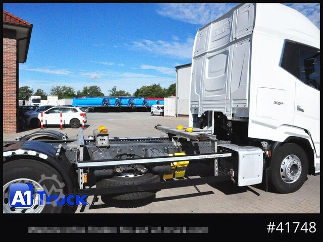 Lastbil med utbytbar kaross DAF XG+ 480 FAN Intarder Lenkachse, Steering Axle