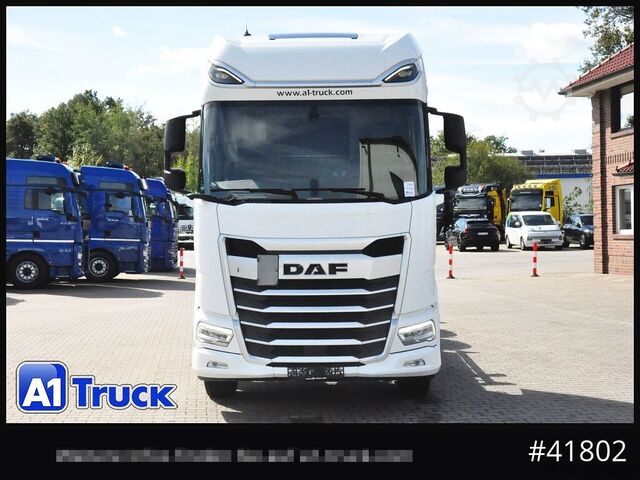 Lastbil med utbytbar kaross DAF XG+ 480 FAN Intarder Lenkachse, Steering Axle