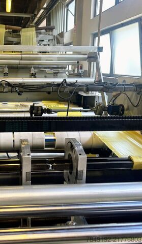 Bag making machine for bags on roll MOBERT ROLLER 110E 6M CART