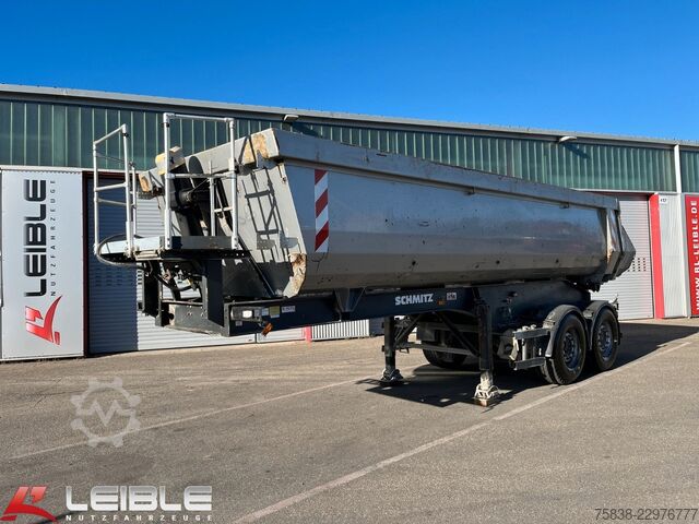 Semiremorcă basculantă SCHMITZ CARGOBULL SKI 18-7,2 Stahlmulde*24m³*SAF*Liftachse*