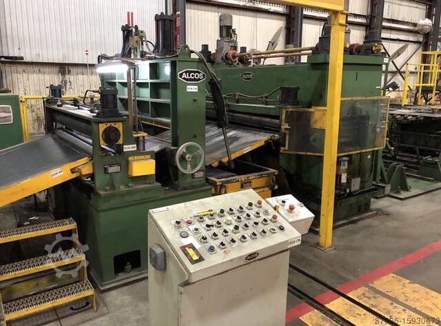 cut-to-length and slitting line Alcos multi-blanking line 72″ x .135″ x 60,000Lb (A3787)