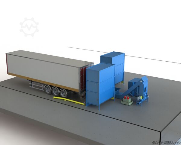 ENTLADESYSTEM FÜR SCHUBBODEN-LKW