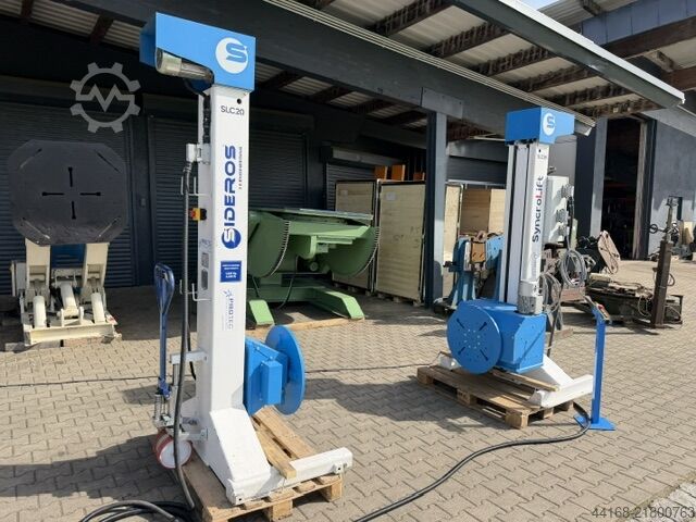 Positionneur, dispositif à colonne élévatrice rotative Sideros Syncrolift SLC 20