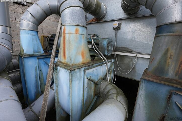 Exhausting system NESTRO Filteranlage Ventilatoren