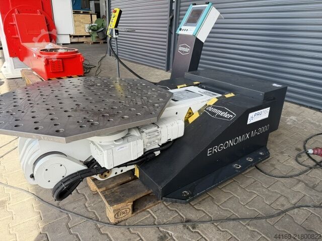 Welding turntable,Turntable,Positioner Demmeler Ergonomix M-2000