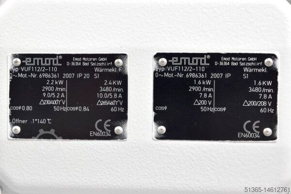 Ruvac Roots vacuümpomp Oerlikon Leybold Vacuum 11375