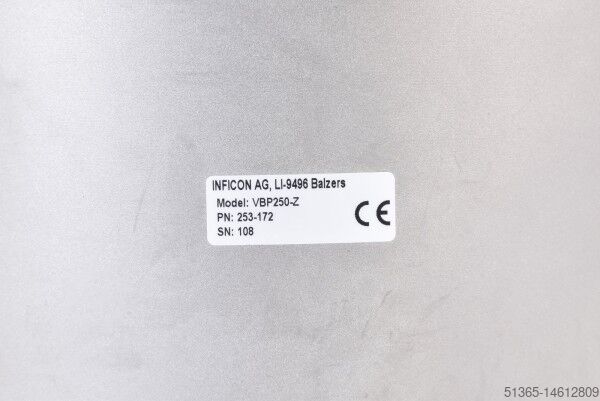 Aba de válvula com REVO INFICON 253-172