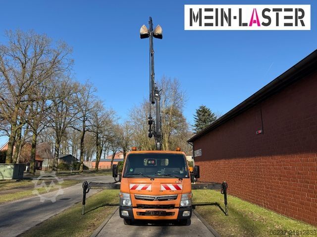 Driezijdige kipper bestelwagen FUSO Canter 7C18 3 S-Kipper /Hiab 055 12m 500 kg