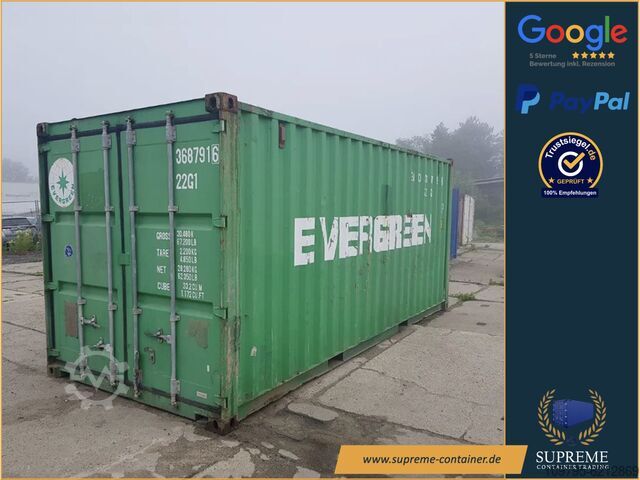 Søcontainer Supreme HAMBURG 20-FußSeecontainer,  Lagercontainer