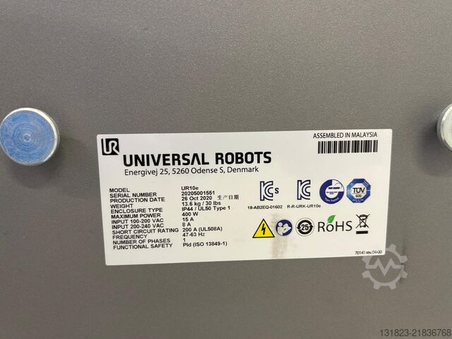 Robô industrial Universal Robots UR10e