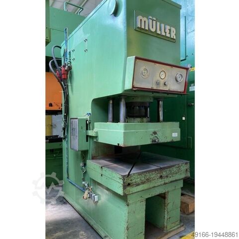 Pers met enkele kolom - hydraulisch MUELLER CD 160.20.2 (UVV)