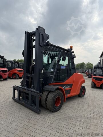 Carrello elevatore diesel Linde H80D-01/1100