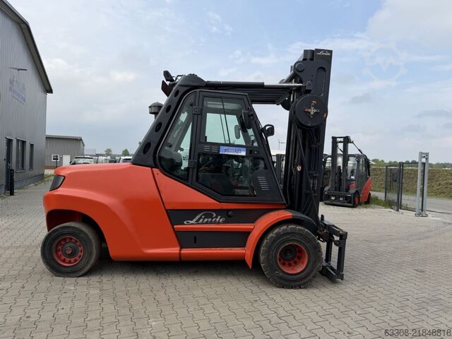 Carrello elevatore diesel Linde H80D-01/1100