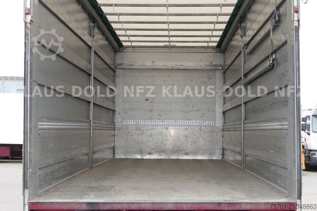 Camion cu platformă și prelată IVECO Stralis 460 PP Bordwände Retarder LBW Euro 6