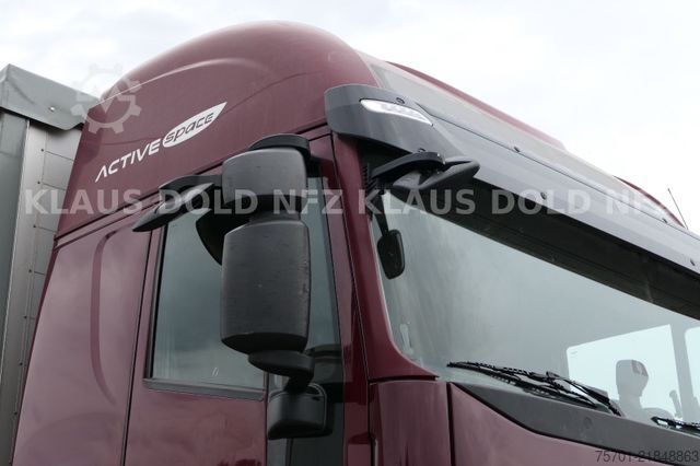 Camion cu platformă și prelată IVECO Stralis 460 PP Bordwände Retarder LBW Euro 6