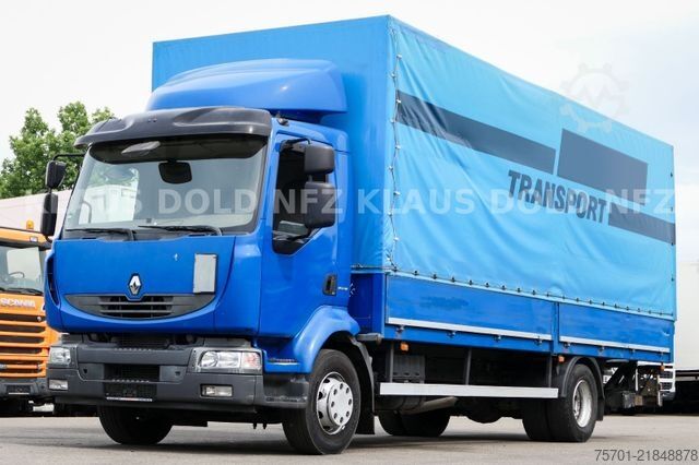 Camion plateau avec bâche RENAULT Midlum 270 Pritsche Plane Bordwände LBW Euro 5