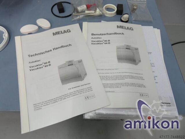 Tafel autoclaaf Melag Vacuklav 40-B