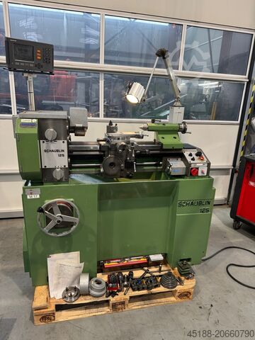Centrerad svarv Schaublin 125 B