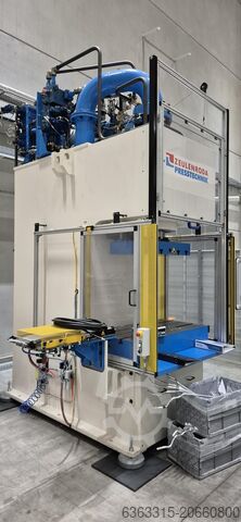 Ombyggnad av hydraulisk press (retrofitting) Hydraulische Einstellerpresse PYE 250 Z1