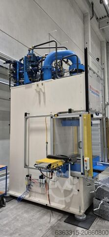 Ombyggnad av hydraulisk press (retrofitting) Hydraulische Einstellerpresse PYE 250 Z1