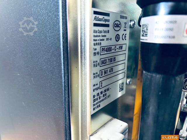 Control + elect. Atornillador / destornillador Atlas Copco Power Focus PF4000-C-HW
