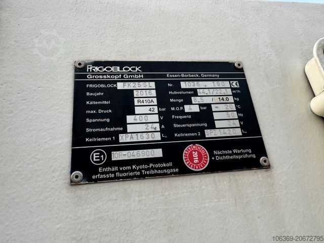 Kühlkoffer-LKW VOLVO FE320 6x2*4 Frigoblock FK25SL 9.9 m Frigobox