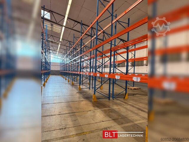 Lasthyllor Industrihyllor ca. 100 lfm Stow Palettenregale H:700cm 3200 kg Fachlast Boden +3 , Hochregale