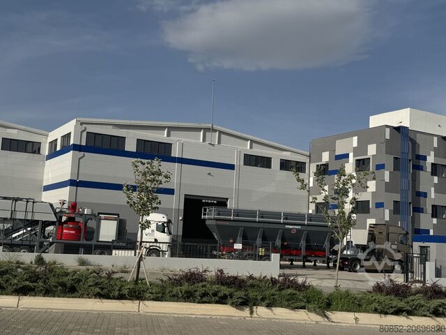 Installation de mélange de béton Polygonmach PAC 45m3/hour mobile concrete plant