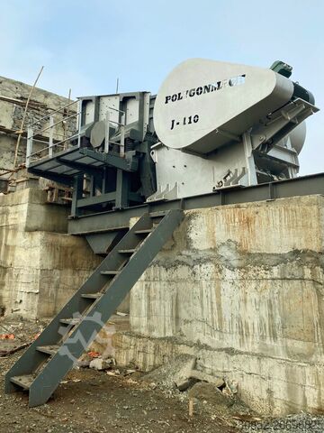 Frantoio per detriti Polygonmach jaw crusher 1100*850mm