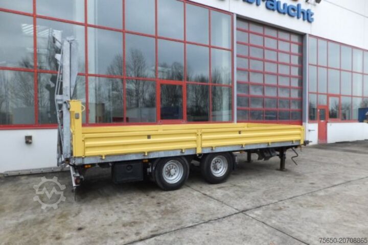 Nízkoložný přívěs Obermaier OS2-TUE135S 13,5 t Tandemtieflader