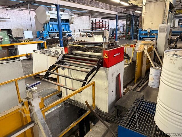 Coiler straightening machines Dimeco straightener 800 x 1 mm