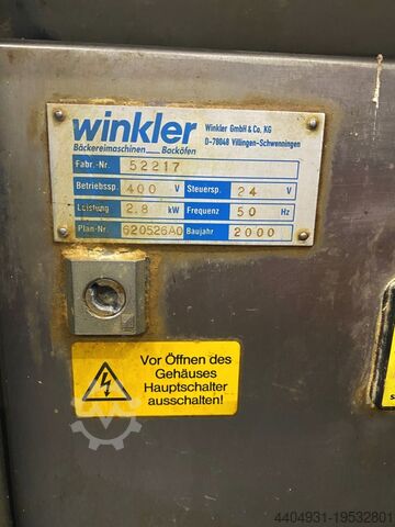 Máquina para moldear piezas de masa de 5 hileras Winkler Winkler Regamat R92