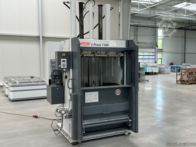 Dikey balya makineleri HSM V-Press 1160 HSM V-Press 1160 Plus