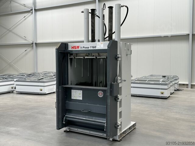 Dikey balya makineleri HSM V-Press 1160 HSM V-Press 1160 Plus