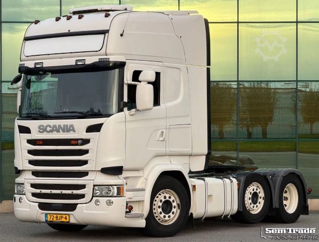 Standaard trekker SCANIA R450 TOPLINE 6X2 TWINSTEER RETARDER 2X TANKS PAR