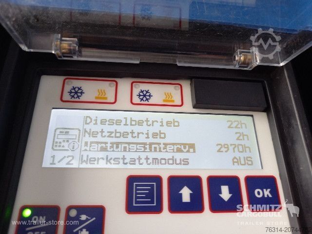 Kühlauflieger Schmitz Cargobull Tiefkühler Multitemp Trennwand