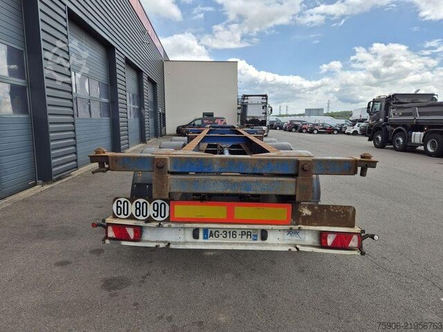 Uzun malzeme yarı römorku Trax PORTE CONTAINERS