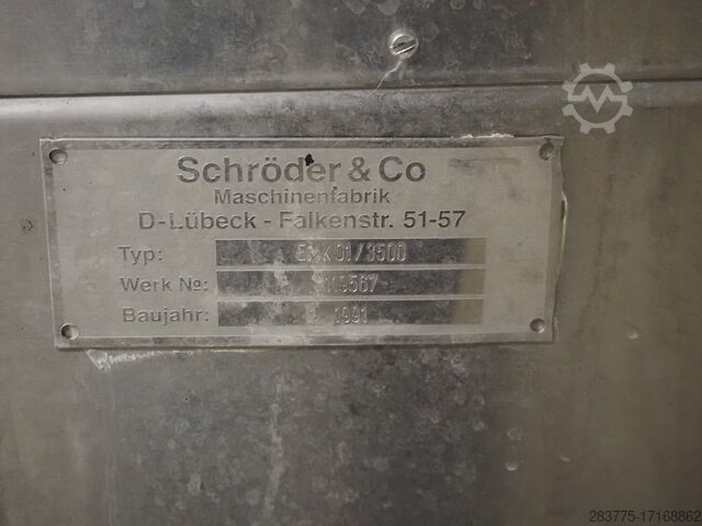 Struganje površina izmenjivača toplote SPX Gerstenberg Schröder EMK 01/3500