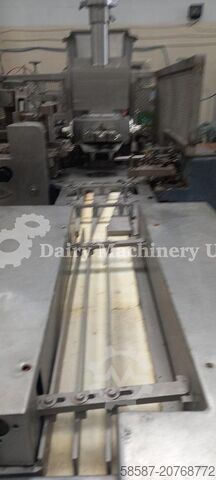 BENHIL 8358 dupla töltőgép mini adagokhoz, 10g vaj csomagológép Benhil 8358
