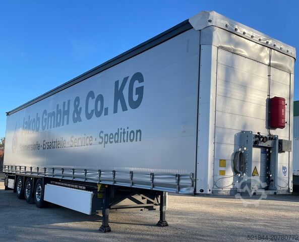 Otvorena poluprikolica sa ceradom Schmitz Cargobull SCS 24/L 13,62 EB SCB S3 Alcoa 2x Lift