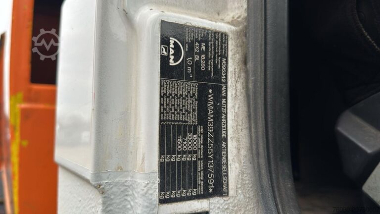 Vuilniswagen MAN 18.285 (GARBAGE TRUCK / TOP CONDITION / 6 CYLIN...