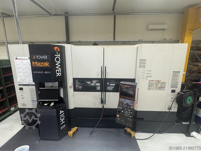 CNC eszterga- és maróközpont Mazak Integrex e-410h ii