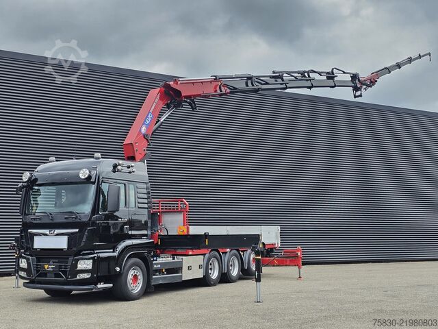 Camião-grua MAN TGS 35.510 8x4-4 BL / HMF 50 tm CRANE / KRAN
